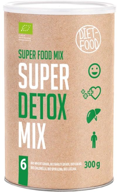 Miltelių mišinys SUPER DETOX MIX | Ekologiškas | LIVIN