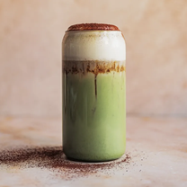 „Dirty matcha” dzēriens