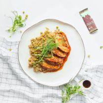 Куриные стейки с киноа