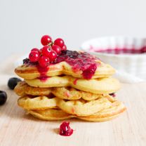Безглютеновые вафли из миндальной и рисовой муки