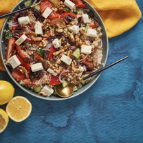 Kinoa kreeka salat