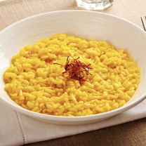 Risotto sparglitega ja safraniga