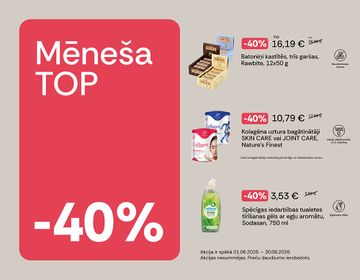 TOP lielākās jūnija atlaides | Akcija