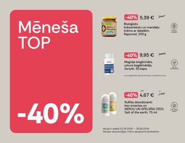TOP lielākās septembra atlaides | Akcija