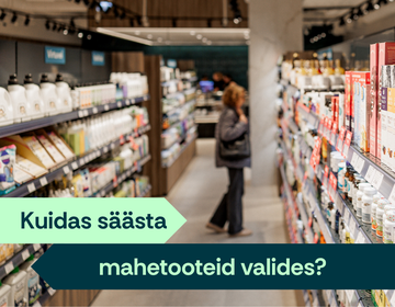 Kuidas ökoloogilisi tooteid valides säästa?