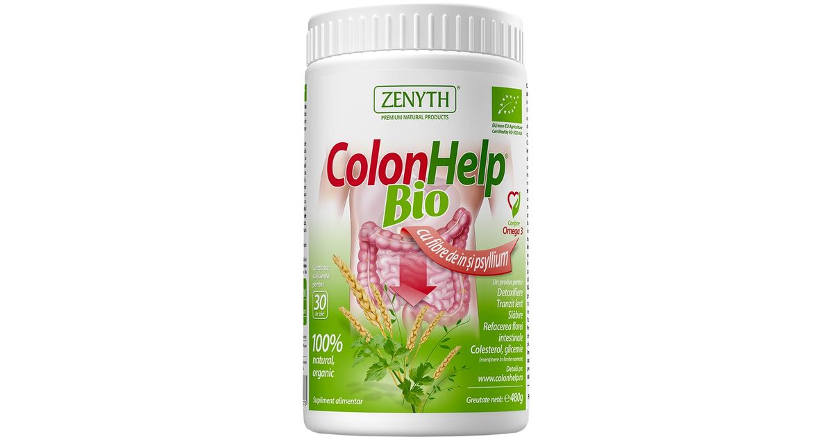 COLON HELP BIO. Maisto papildas l Ekologiškas | LIVIN