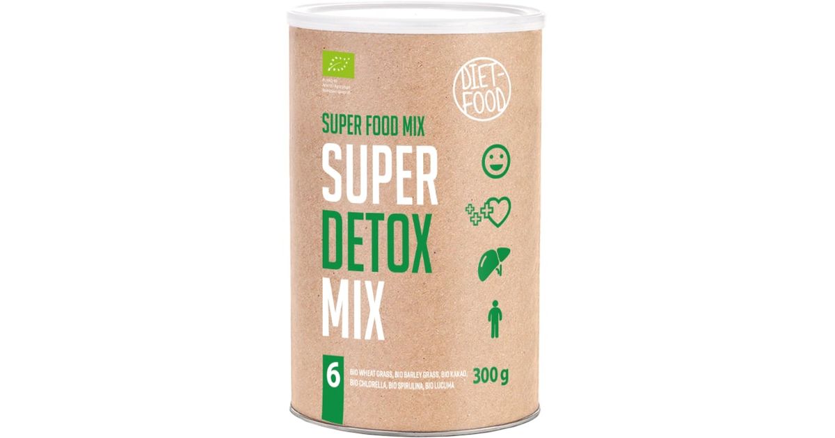 Miltelių mišinys SUPER DETOX MIX | Ekologiškas | LIVIN