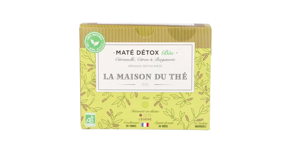 Arbata DETOX MATE, 15 pak. | LIVIN