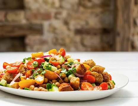 Suvine salat õunasiidriäädikaga