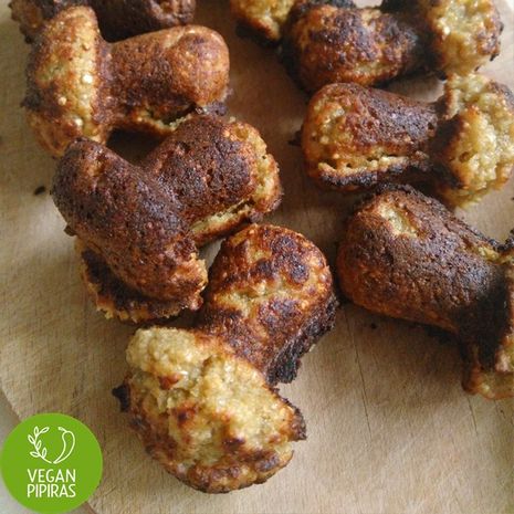 Грибочки из овсяных хлопьев и киноа