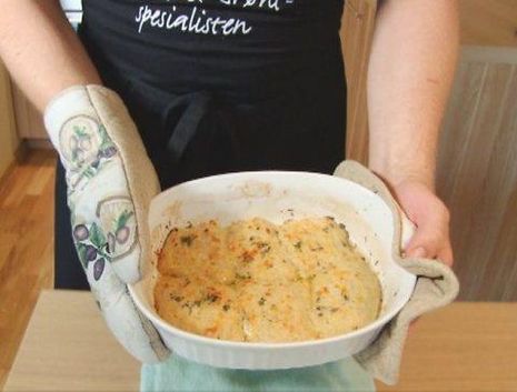 Итальянская кухня. Блины из манной крупы