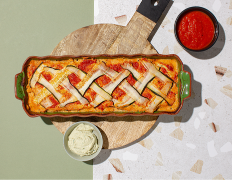 SUVIKÕRVITSALASANJE VEGAN RICOTTAGA
