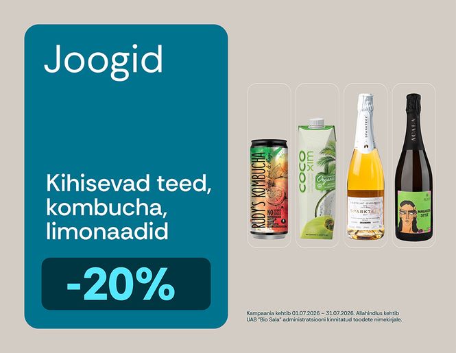 -20% karastusjookidelt | Pakkumine