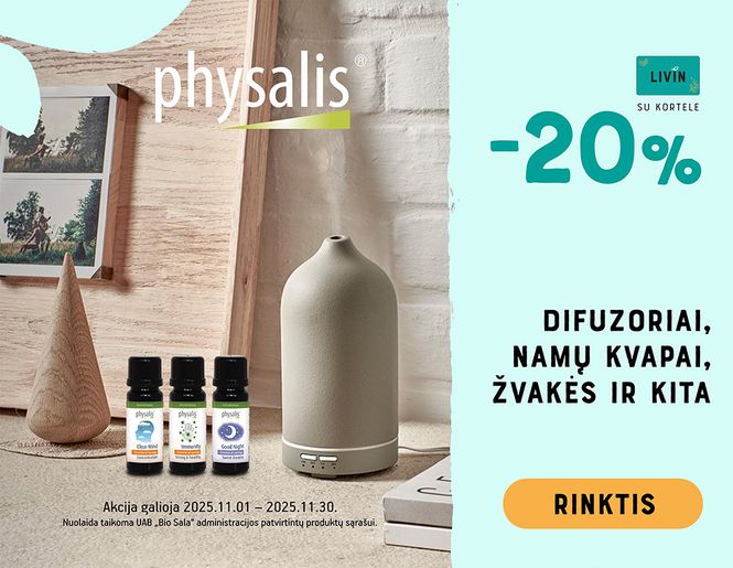 -20% prekėms namų jaukumui | Akcija