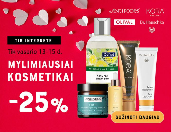 Valentino dienos pasiūlymas | Akcija