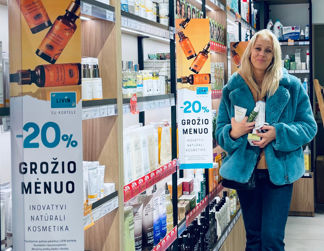 Kokias kosmetikos priemones renkasi Ineta Stasiulytė?