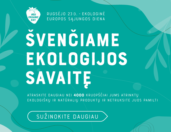 ŠVENČIAME EKOLOGIJOS SAVAITĘ