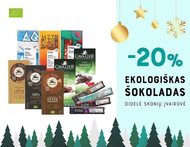 -20% visam šokoladui | Akcija