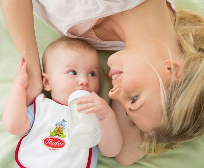 Kūdikių maistui – 100 metų patirtis ir švariausias Alpių karvių pienas