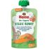 Morkų, saldžiųjų bulvių ir žirnelių tyrelė VEGGIE BUNNY, kūdikiams nuo 6 mėn., biodinaminė