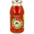 Tükeldatud tomatitega püree basiilikuga, ökoloogiline